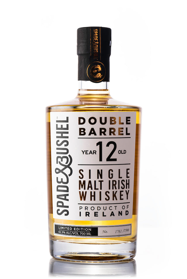 Irish Whiskey 12 Jahre Single Malt Spade and Bushel Double Barrel