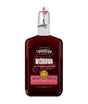 Flasche Toruńska Wiśniowa Kirschlikör aus Polen, 500 ml, mit stilvollem Etikett und Bügelverschluss, in kräftigem Rotton.