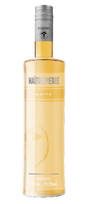Maîtrepierre White Wermut 750 ml – gelber Aperitif in klarer Flasche mit silbernem Schraubverschluss
