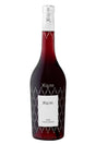 Xquise Rotwein AOP Côtes de Provence 2025 in dunkler Flasche mit weißem Etikett und grafischem Punktmuster.